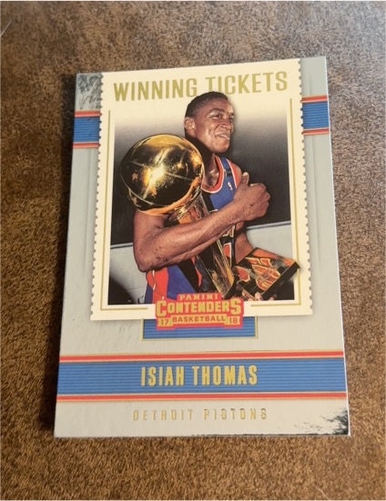 2017-18 Panini Contenders Basketball #2 Isiah Thomas Winning Tickets — front