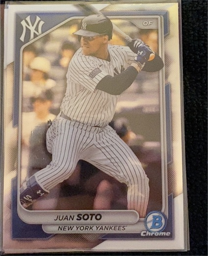 2024 Bowman Chrome #89 Juan Soto New York Yankees — front