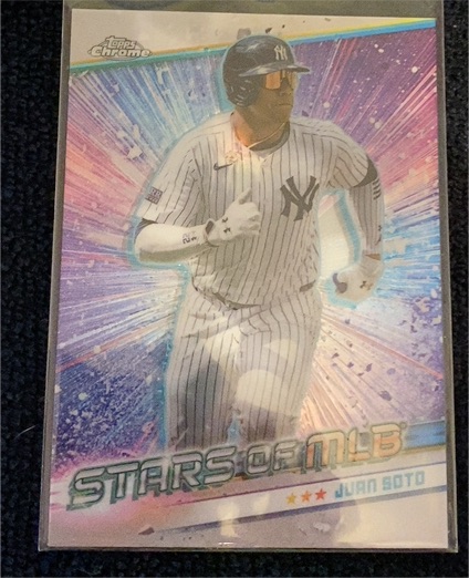 2024 Topps Chrome Update Stars of MLB #CSMLB-61 Juan Soto — front