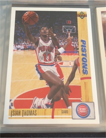 1991-92 Upper Deck #333 Isiah Thomas — front