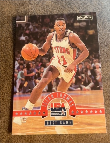 1994 SkyBox USA Basketball #45 Isiah Thomas — front