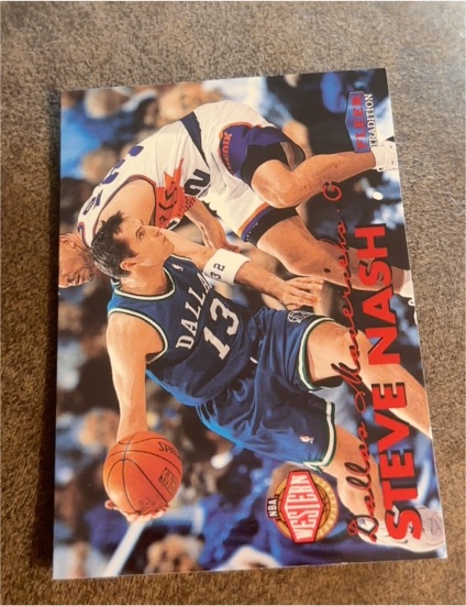 1999-2000 Fleer Tradition #101 Steve Nash Mavericks — front