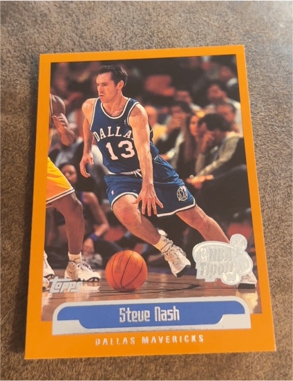 1999-00 Topps NBA Tipoff #129 Steve Nash — front