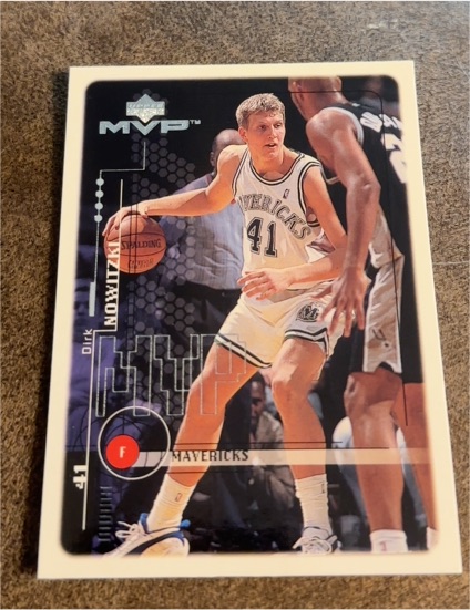 1999-00 Upper Deck MVP #35 Dirk Nowitzki — front