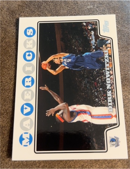 2008-09 Topps #41 Dirk Nowitzki — front