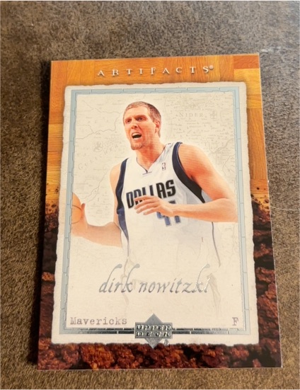 2007-08 Upper Deck Artifacts #21 Dirk Nowitzki — front