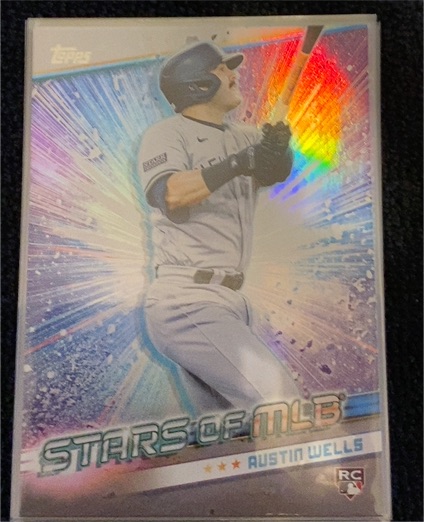 2024 Topps Update Series Stars of MLB #SMLB-77 Austin Wells — front