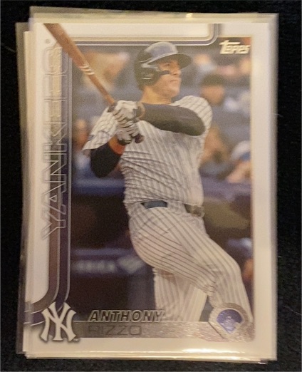 2025 Topps Series 1 #14 Anthony Rizzo — front