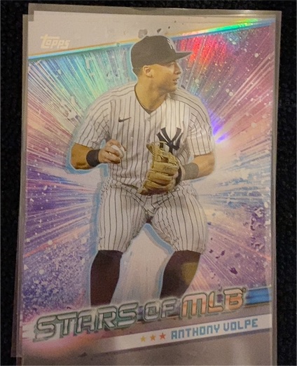 2024 Topps Update Stars of MLB #SMLB-76 Anthony Volpe — front