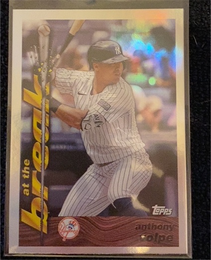 2024 Topps Archives At the Break #95ATB-10 Anthony Volpe — front