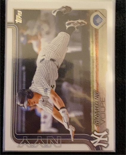 2025 Topps #35 Anthony Volpe — front