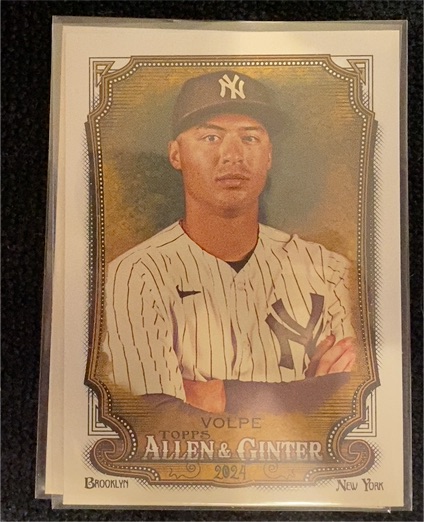 2024 Topps Allen & Ginter #11 Anthony Volpe — front