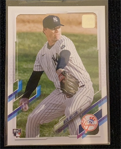 2021 Topps Update #US119 Nick Nelson — front