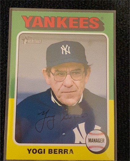2024 Topps Heritage #123 Yogi Berra — front