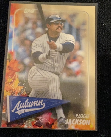 2024 Topps Update Series Autumn Tales #AT-24 Reggie Jackson — front