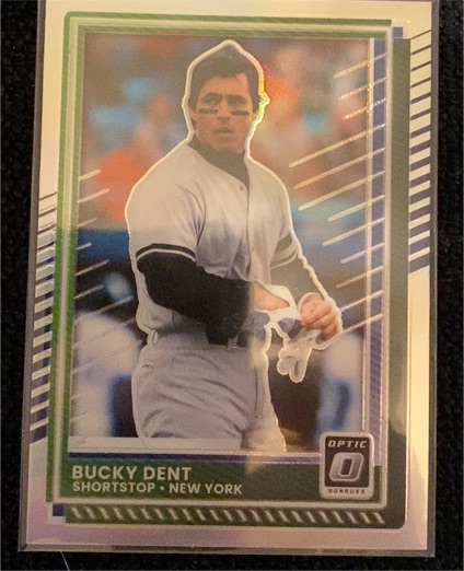 2025 Donruss Optic #14 Bucky Dent — front