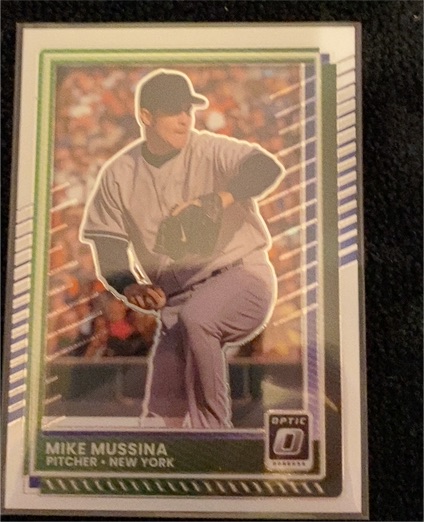 2025 Panini Donruss Optic #100 Mike Mussina — front