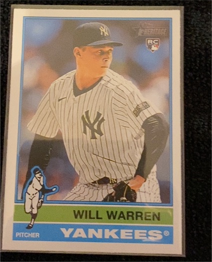 2025 Topps Heritage #281 Will Warren — front