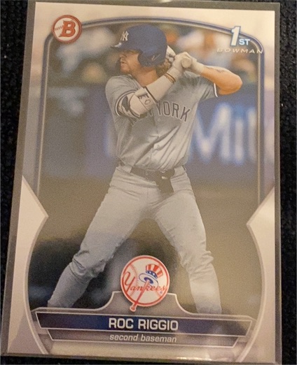 2023 Bowman Draft #BD-30 Roc Riggio — front