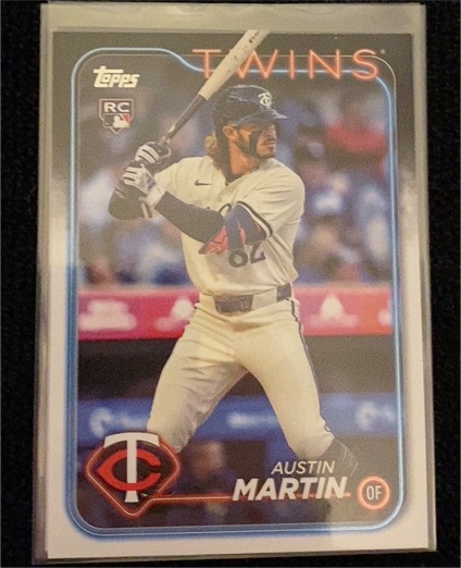 2024 Topps Update #US96 Austin Martin — front