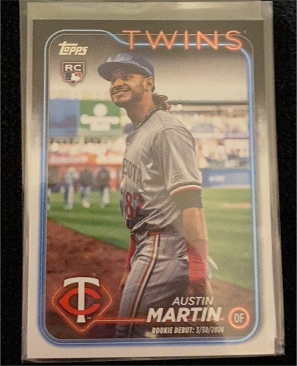 2024 Topps Update #US114 Austin Martin — front