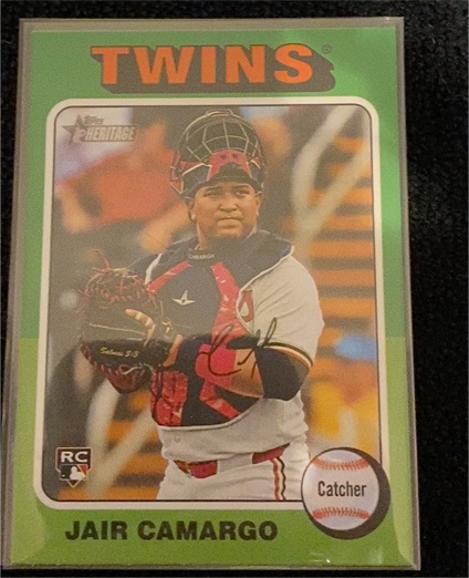 2024 Topps Heritage High Number #633 Jair Camargo — front
