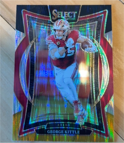2024 Panini Select #58 George Kittle — front