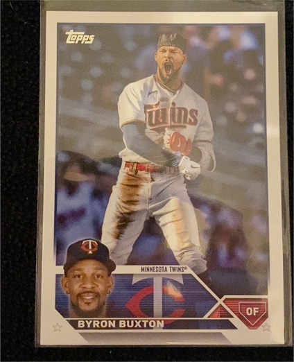 2023 Topps Series 1 #25 Byron Buxton — front