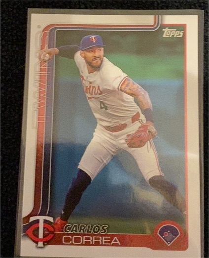 2025 Topps Series 1 #275 Carlos Correa — front