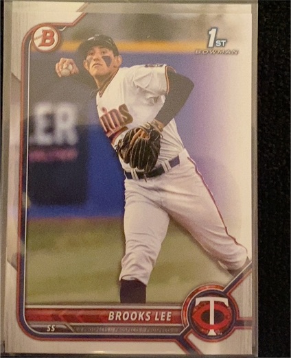 2022 Bowman Draft #BD-153 Brooks Lee — front