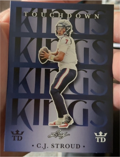 2024 Leaf Touchdown Kings #TDK-5 C.J. Stroud — front