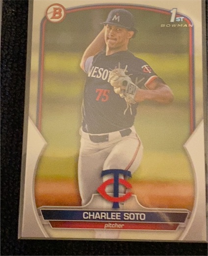 2023 Bowman Draft #BD-9 Charlee Soto — front