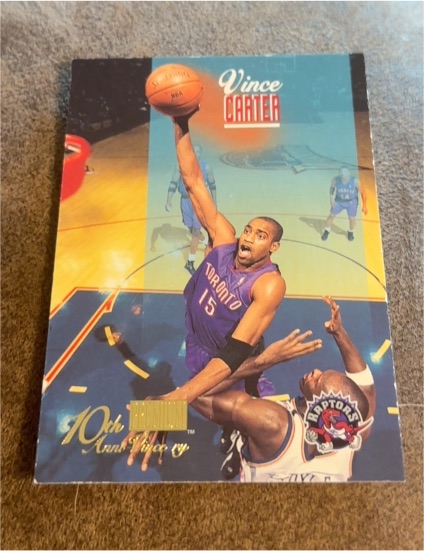1998 Skybox Vince Carter 10th Anniversary — front