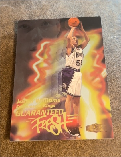 1999-00 Flair Showcase Guaranteed Fresh #GF5 Jason Williams — front