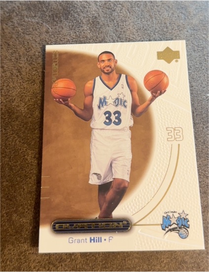 2000-01 Upper Deck Ovation #37 Grant Hill — front