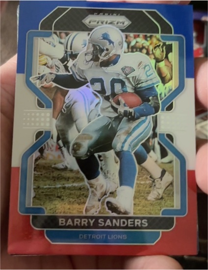 2021 Panini Prizm #155 Barry Sanders — front