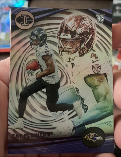 2023 Panini Illusions #10 Zay Flowers — front