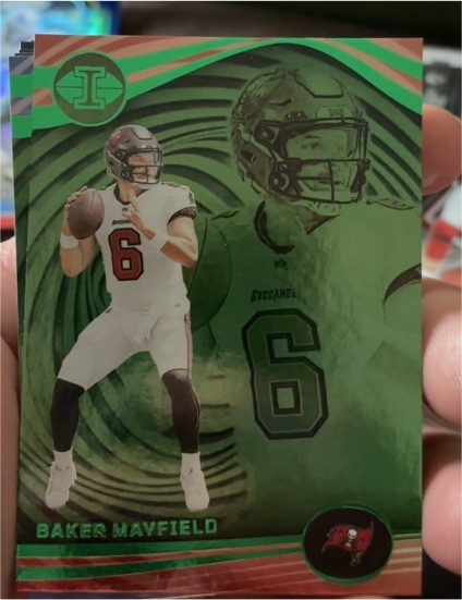 2023 Panini Illusions Emerald #98 Baker Mayfield — front