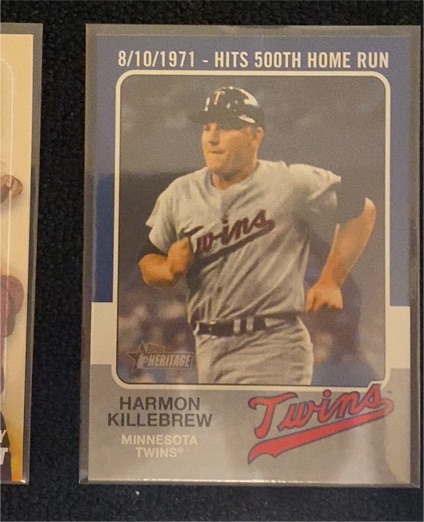 2024 Topps Heritage High Number #75R-4 Harmon Killebrew — front