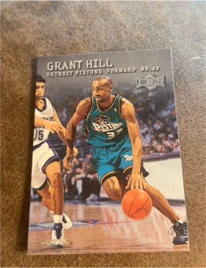1999-00 Skybox Metal #142 Grant Hill — front
