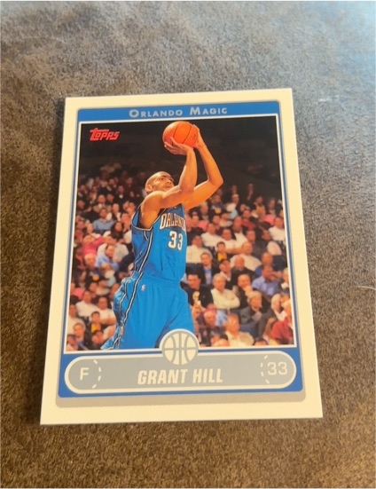 2006-07 Topps #54 Grant Hill — front