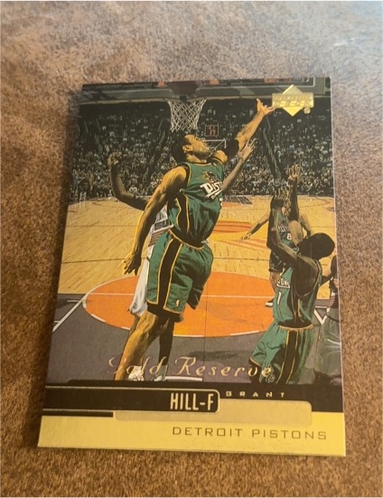 1999-00 Upper Deck Gold Reserve #59 Grant Hill — front