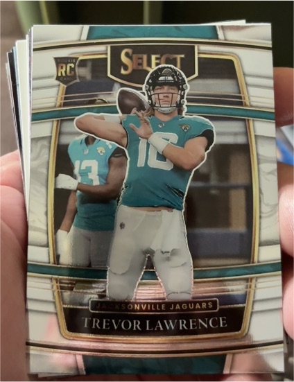 2021 Panini Select #43 Trevor Lawrence — front
