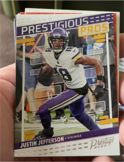 2023 Panini Prestige #PP-3 Justin Jefferson — front