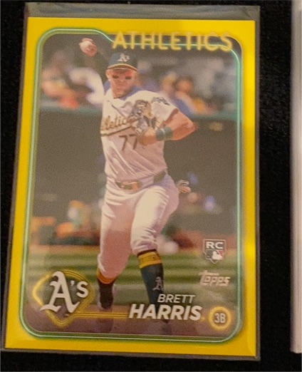 2024 Topps Update Series #US199 Brett Harris — front