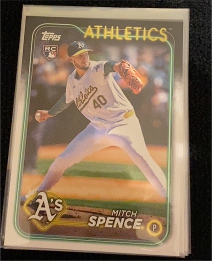 2024 Topps Update #US28 Mitch Spence — front