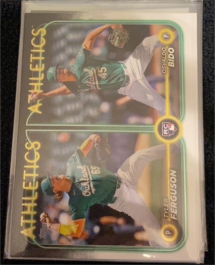 2024 Topps Update #US69 Osvaldo Bido / Tyler Ferguson — front