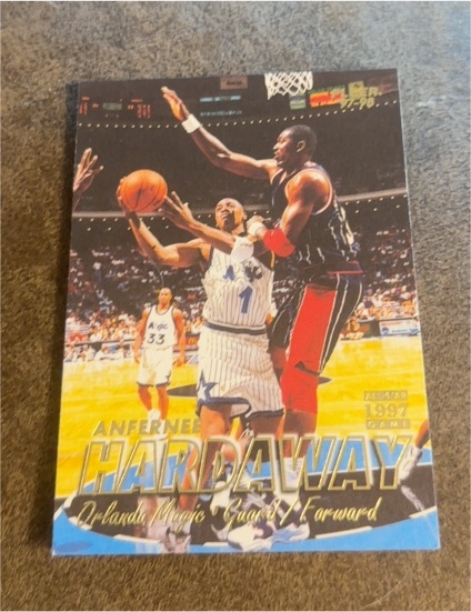 1997-98 Fleer #1 Anfernee Hardaway — front