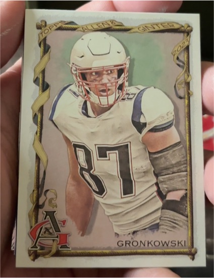 2023 Topps Composite Allen & Ginter #419 Rob Gronkowski — front