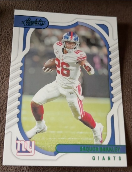 2022 Panini Absolute Football #48 Saquon Barkley — front